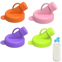4pcs milk bottle for sale  Delivered anywhere in UK