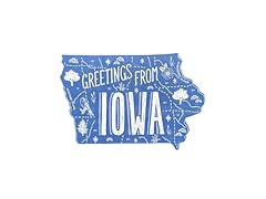 Noteworthy greetings iowa for sale  Delivered anywhere in USA 