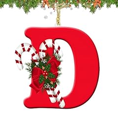 Letter ornaments christmas for sale  Delivered anywhere in USA 
