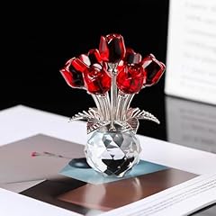 Red crystal rose for sale  Delivered anywhere in UK