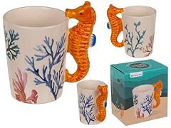 Blue seahorse mug for sale  Delivered anywhere in UK