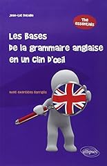 Bases grammaire anglaise d'occasion  Livré partout en France