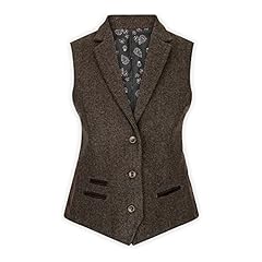 Women waistcoat tweed for sale  Delivered anywhere in UK