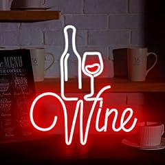 Red wine neon for sale  Delivered anywhere in USA 