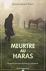 Meurtre haras enquête d'occasion  Livré partout en France