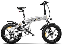 giordanoshop Fat-Bike Bicicletta Elettrica Pieghevole a Pedalata Assistita 20" 250W Icon.E iCross X7 Stardust Silver usato  Spedito ovunque in Italia 
