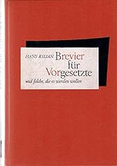 Kleines brevier vorgesetzte gebraucht kaufen  Wird an jeden Ort in Deutschland