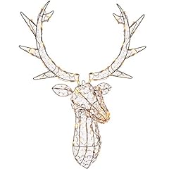 Werchristmas crystal reindeer for sale  Delivered anywhere in UK