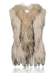 Rabbit fur vest for sale  Delivered anywhere in USA 