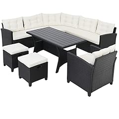 Casaria polyrattan ecklounge gebraucht kaufen  Wird an jeden Ort in Deutschland