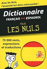 Mini dictionnaire espagnol d'occasion  Livré partout en France