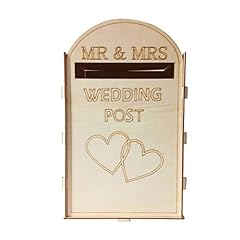 Amosfun wooden wedding for sale  Delivered anywhere in Ireland
