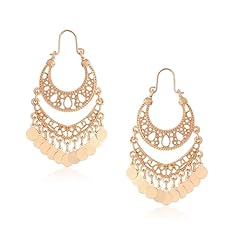 Gold tassel earrings for sale  Delivered anywhere in UK