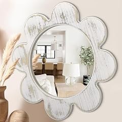 Rustic white round for sale  Delivered anywhere in USA 