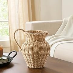Faux wood rattan for sale  Delivered anywhere in USA 