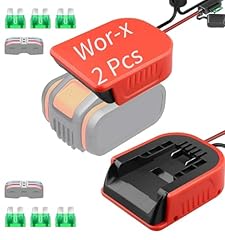 2pcs adapters worx for sale  Delivered anywhere in UK