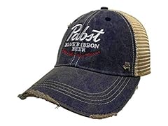Pabst Blue Ribbon Beer Good Old Flavor Vintage Trucker for sale  Delivered anywhere in USA 