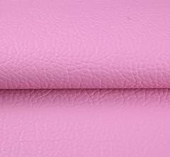 Faux Leather Pink Grained Faux Leather Fabric Heavy for sale  Delivered anywhere in Canada