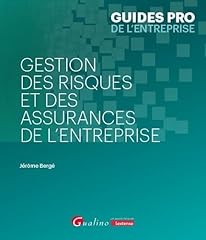 Gestion risques assurances d'occasion  Livré partout en France