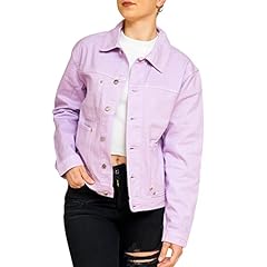 Denim jackets women for sale  Delivered anywhere in UK