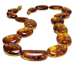 Collana vera ambra usato  Spedito ovunque in Italia 
