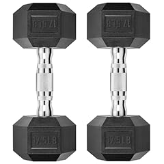 Hex dumbbell rubber for sale  Delivered anywhere in USA 