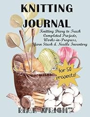 Knitting journal projects for sale  Delivered anywhere in UK