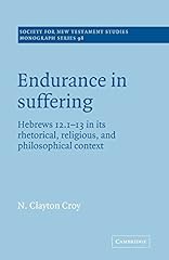 Endurance suffering hebrews d'occasion  Livré partout en France