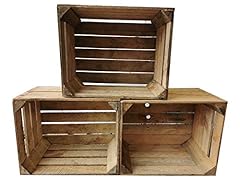 Set cassette legno usato  Spedito ovunque in Italia 