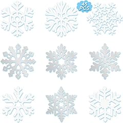 Snowflake cutouts decorations for sale  Delivered anywhere in USA 