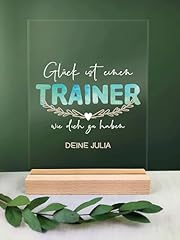 Trainer geschenk personalisier gebraucht kaufen  Wird an jeden Ort in Deutschland