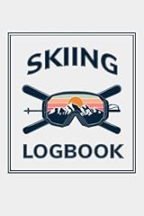 Skiing logbook journal for sale  Delivered anywhere in USA 