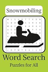 Snowmobiling word search d'occasion  Livré partout en France