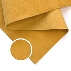 Genuine yellow suede for sale  Delivered anywhere in USA 