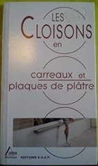 Cloisons carreaux plâtre d'occasion  Livré partout en Belgiqu