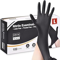 Black nitrile disposable for sale  Delivered anywhere in UK