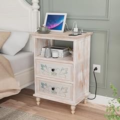 Vingli white nightstand for sale  Delivered anywhere in USA 