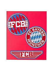 Gebraucht, FC Bayern München Aufnäher 3er Set gebraucht kaufen  Wird an jeden Ort in Deutschland
