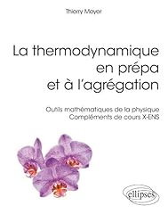 Thermodynamique prépa agréga d'occasion  Livré partout en France