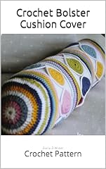 Crochet bolster cushion for sale  Delivered anywhere in UK