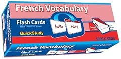 French vocabulary flash for sale  Delivered anywhere in USA 
