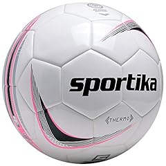 Sportika Pallone Calcio Gara Sportika Thermo, Bianco, Taglia 5, usato usato  Spedito ovunque in Italia 