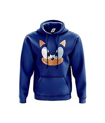 Blue hedgehog hoodie for sale  Delivered anywhere in UK