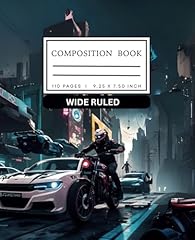 Composition book cyberpunk for sale  Delivered anywhere in UK