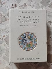 Amatore maioliche porcellane. usato  Spedito ovunque in Italia 