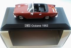 Norev 1/43 Simca Oceane Cabriolet 1962 d'occasion  Livré partout en France