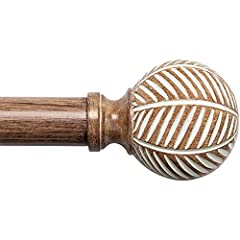 Wood curtain rods for sale  Delivered anywhere in USA 