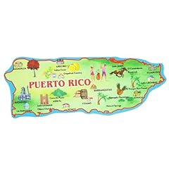 Puerto rico map for sale  Delivered anywhere in USA 