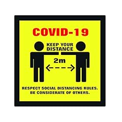 Square covid social for sale  Delivered anywhere in UK