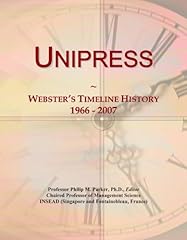 Unipress webster timeline for sale  Delivered anywhere in USA 